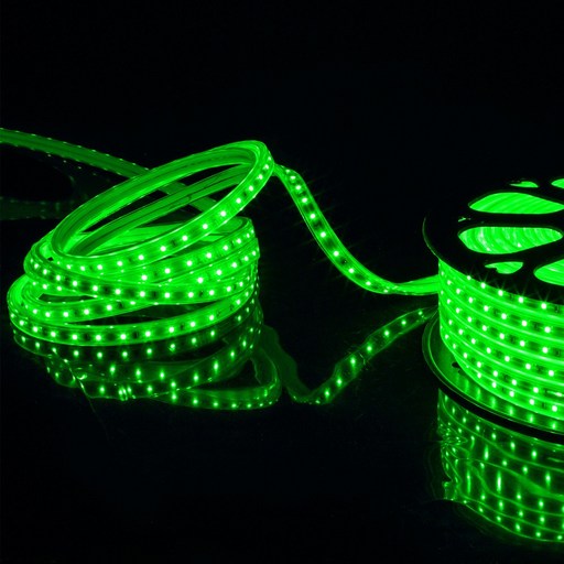 올판 색상 다양 AC 220V 방수 일반 LED 50m 논네온 바 LED간접조명, 1개, 일반 LED 녹색 50m