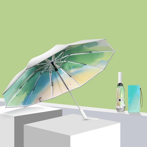 duomitu 우산 양산 접이식 우산 우산 양산을 하나로 합치다 거꾸로장우산