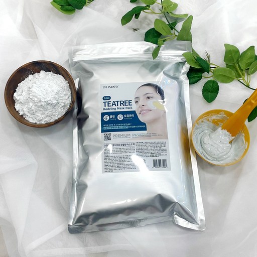 린제이 프리미엄 티트리 모델링팩 1kg 1개입 1개 1kg생미엄티트리모델링팩