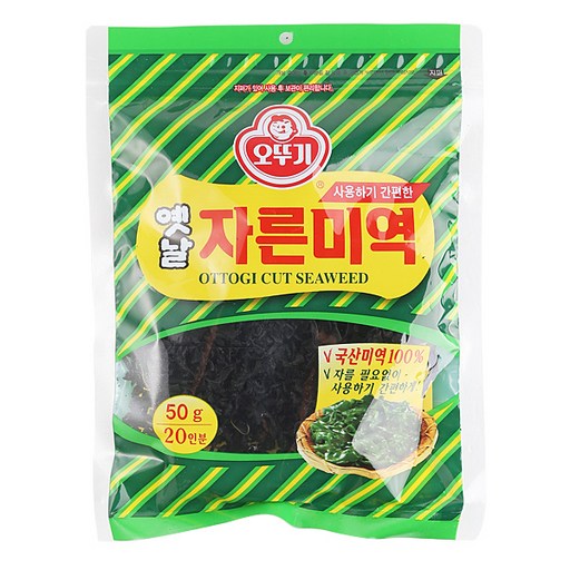 옛날자른미역 50g오뚜기, 50g, 1개