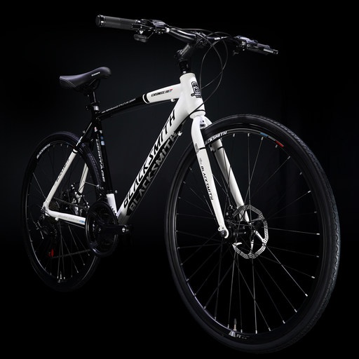 블랙스미스 크로노스 H1 21단 입문용 하이브리드 자전거 2021년 완조립, 2021 크로노스 H1 베이지