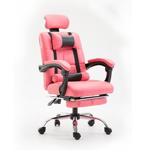 MEIISEO전문 컴퓨터 의자 편안한 사무실 의자 가정용 업무용 의자 고급 회전 의자, 4