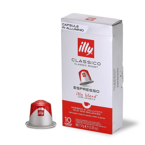 일리 네스프레소 클래식 로스트 에스프레소 그라운드 캡슐커피, 5.7g, 10개입, 1개
