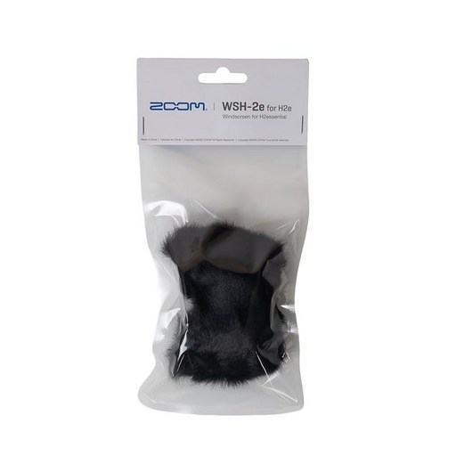 ZOOM H2essential WSH-2e 전용 바람막이 윈드 스크린 마이크 커버 옥외 녹음