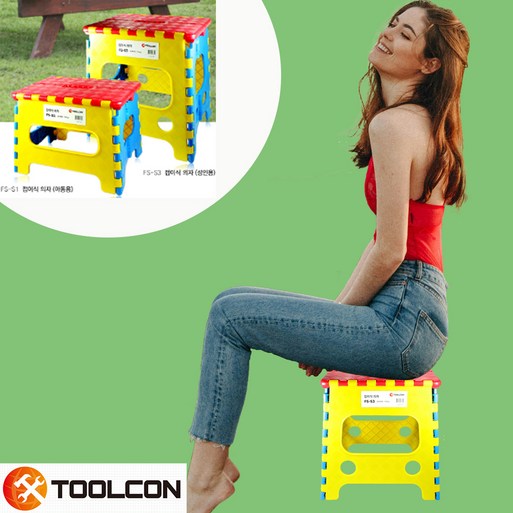 툴콘 캠핑의자 낚시의자 휴대용 접이식 의자 FSS3