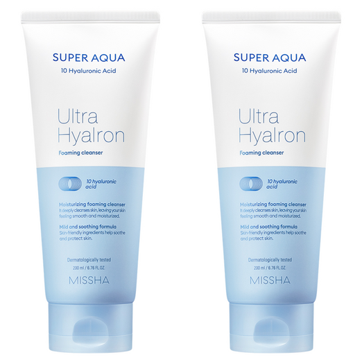 2입기획 미샤 수퍼 아쿠아 울트라 히알론 클렌징 폼