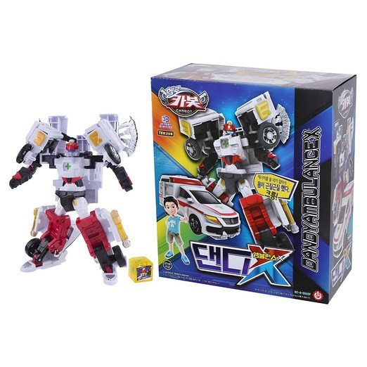 헬로카봇 댄디 앰뷸런스 엑스 로봇 장난감