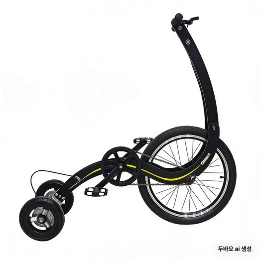 스탠딩 자전거 삼륜 바이크 접이식 싸이클 유산소 서서타는