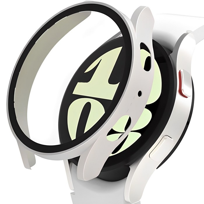 로랜텍 갤럭시워치 케이스 풀커버 액정보호 강화유리