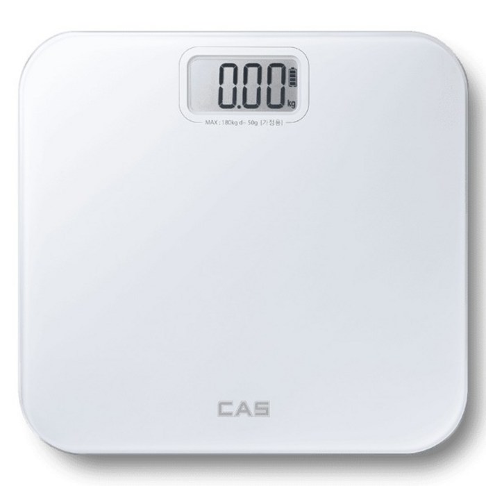 카스 건전지미사용 디지털체중계