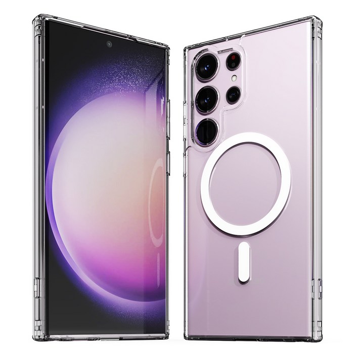 신지모루 아이폰 갤럭시 M에어클로 Lite 맥세이프 마그네틱 휴대폰 케이스