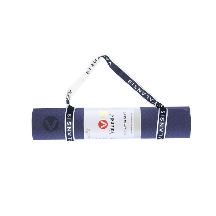 밸런시스 TPE 매트  매트스트랩, 인디고블루, 1개