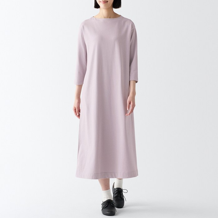 무인양품 여성용  태번수 7부소매 원피스