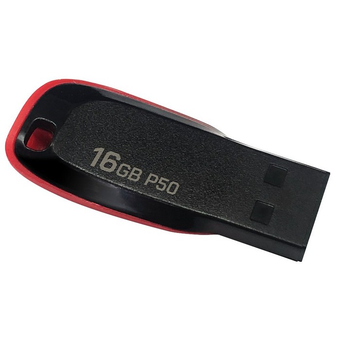 가전디지털 플레이고 P50 초경량 USB 메모리 단자노출형 3000, 16GB