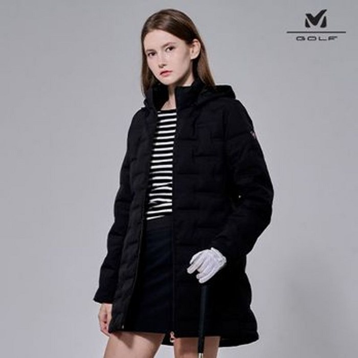 밀레골프 여성 튜브 스윙 구스다운 재킷