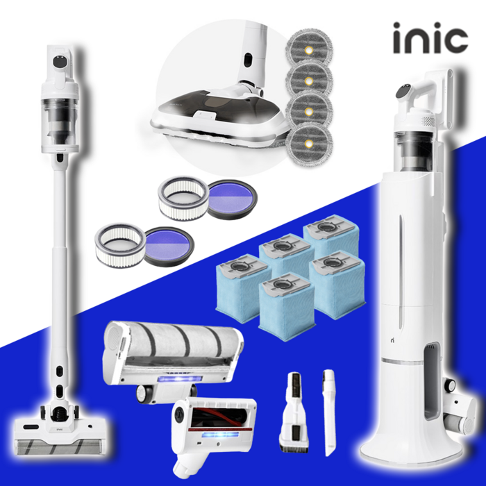 아이닉 무선청소기i50 아이타워  UV 스팀 물걸레키트, 아이닉공식판매점2시이전주문당일발송, 아이닉 무선청소기i50UV스팀 물걸레키트