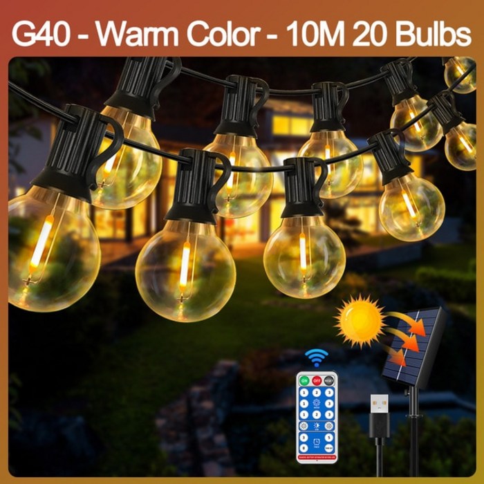 캠핑 무드등 램프 조명 랜턴 led, 10m 20LEDS