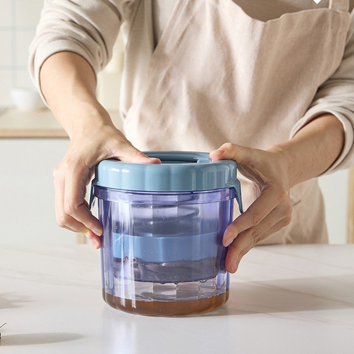 케이더블리 오이지짤순이 쭈욱 누르면 끝 국산 야채 탈수기 짤순이