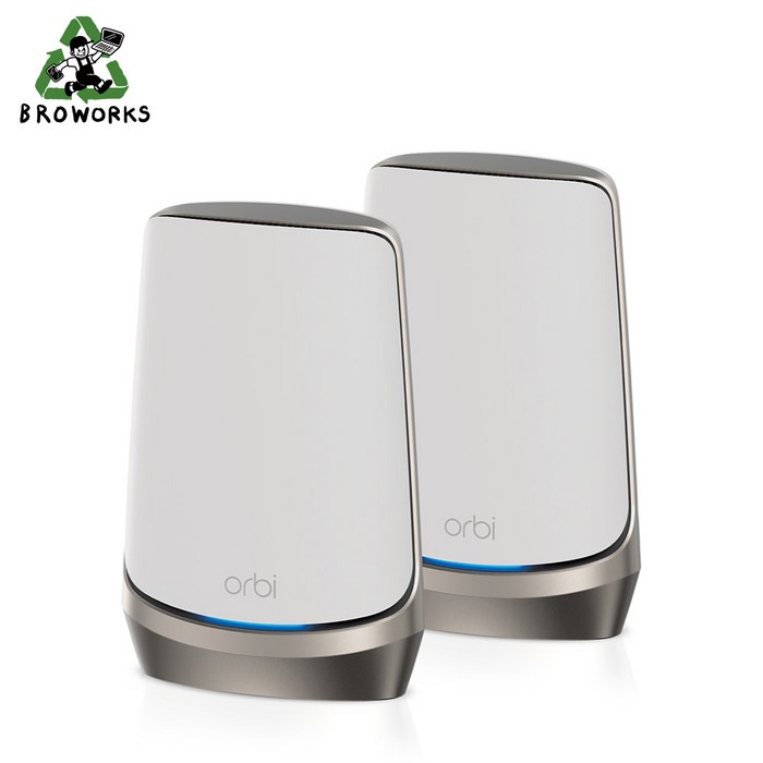 넷기어 RBKE962 WiFi6E 메시 패키지라우터1대  새틀라이트1대  AX10800  쿼드밴드  유무선공유기