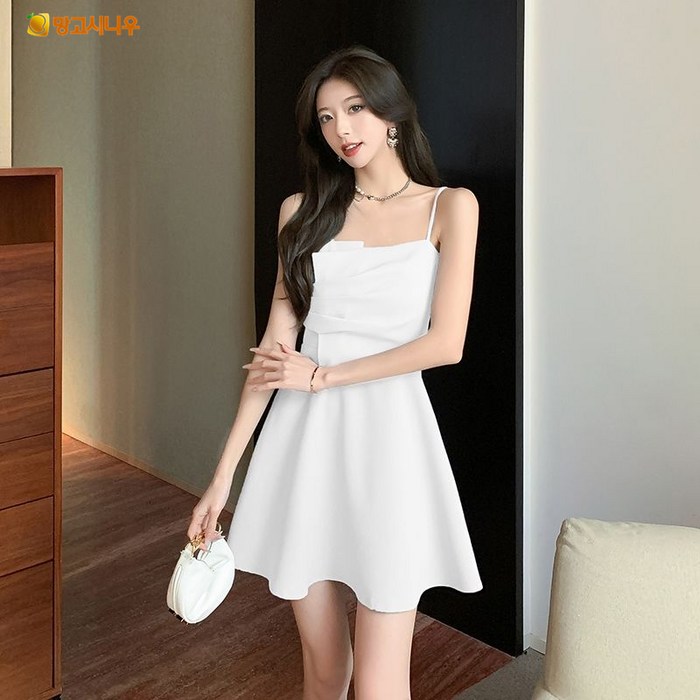 Mangoxiniu 봄여름 여성 언밸런스 톱 스커트 나시 원피스 Mangoxiniu 봄여름 여성 언밸런스 톱 스커트 나시 원피스
