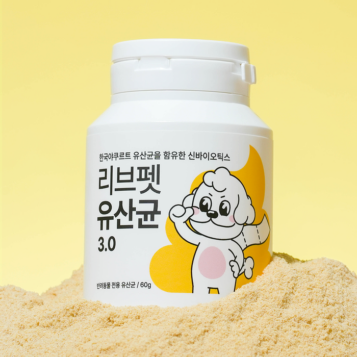 리브펫 반려동물 유산균 3.0 60g