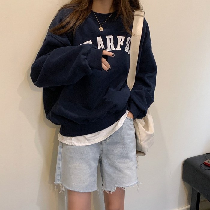 블랑루즈 디어 데일리 맨투맨 티셔츠