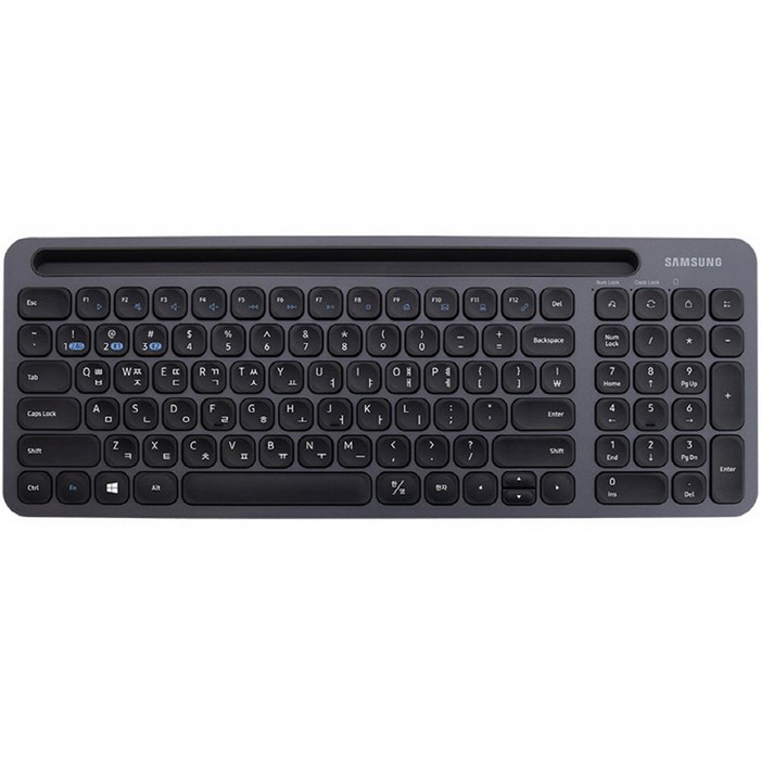삼성전자 블루투스 무선 일반형 키보드, 블랙, SKP1000B