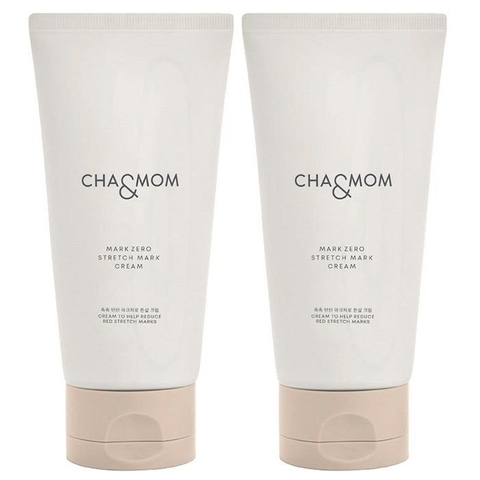차앤맘 마크제로 튼살 크림, 150ml, 2개