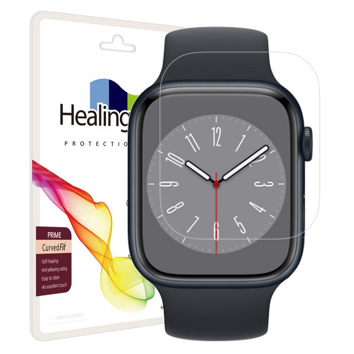 힐링쉴드 프라임 커버드핏 액정보호필름 2p, 단일색상, 1개