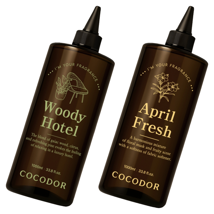 코코도르 디퓨저 리필액 우디호텔 1L  에이프릴프레쉬 1L