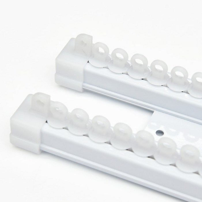 아라크네 이중커튼레일 화이트 04자