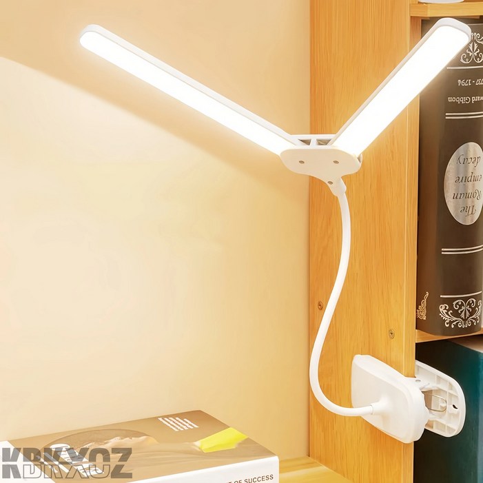 KBKXOZ LED 책상 램프 / 클립형 무선 LED 스탠드 / 학생용 미니 조명 / 캠핑용 휴대용 램프