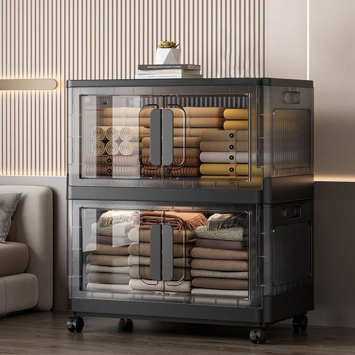 FONOW 틈새수납장 가족 다용도 이동 가능 펜트리수납함