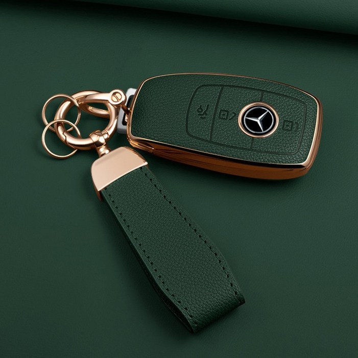 HAKO 소프트 가죽TPU 차키케이스키홀더 벤츠호환