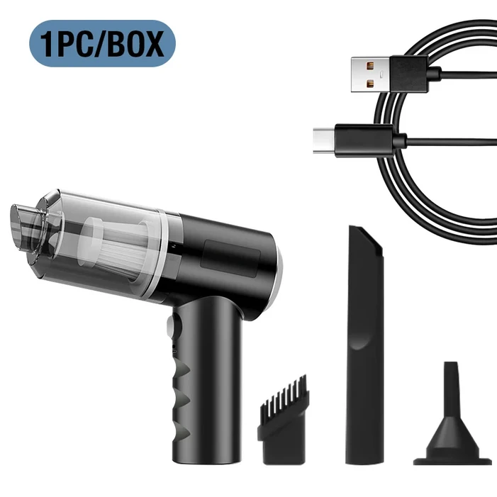 고출력 차량용 진공청소기 무선 초강력 흡입 및 가정 겸용 미니 핸디형 휴대용