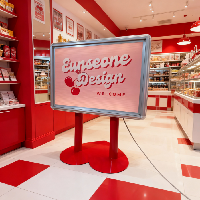 레트로 입간판 복고간판 LED간판 현판 뉴트로 예쁜간판 특이한간판 스탠드 조명박스, 28가지중 택1