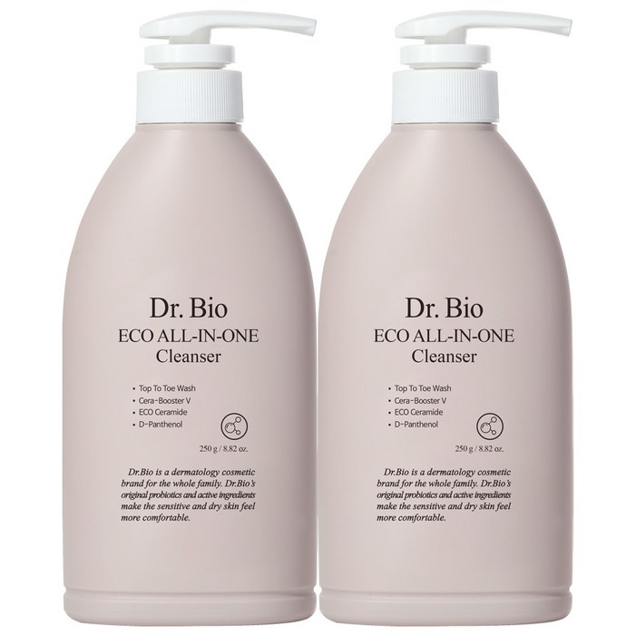 닥터바이오 에코 올인원 워시, 250g, 2개 닥터바이오 에코 올인원 워시, 250g, 2개