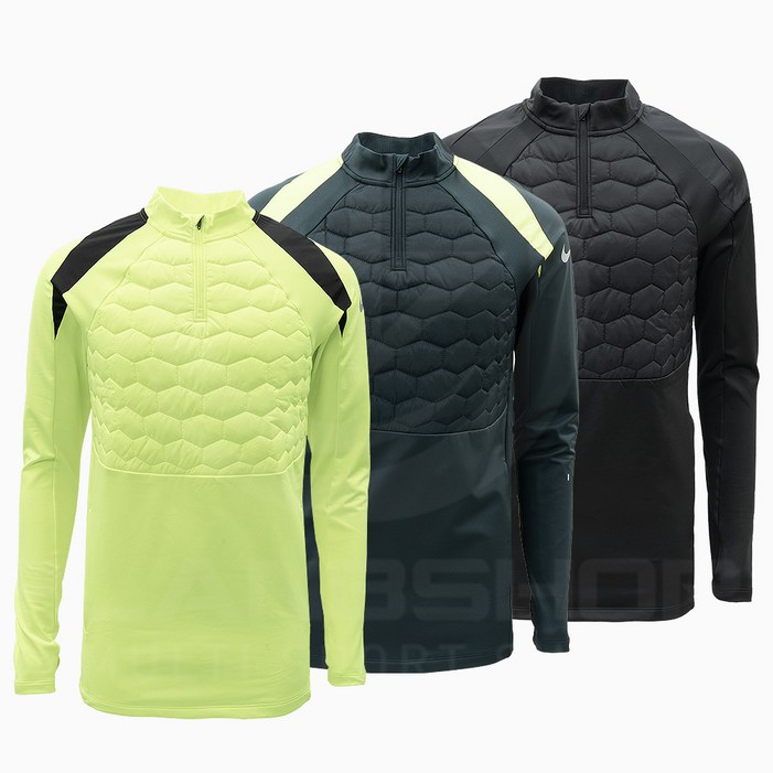 나이키 겨울 써마 핏 패딩 트레이닝 스우시 드릴탑 스트라이크 티셔츠