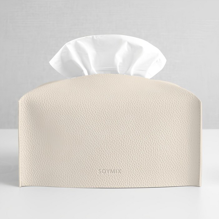 소이믹스 스킨레더 가죽 티슈커버