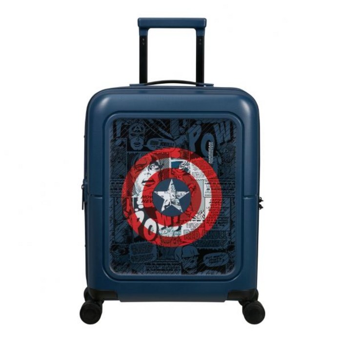 아메리칸 투어리스터 American Tourister 대시팝 디즈니 마블 스피너 55 / 20 익스피리언스 TSA S 캡틴 아메리카 쉴드 캐리어 여행 가방 370824