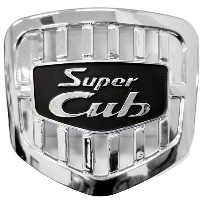 1822년 혼다 슈퍼커브 110 프론트 엠블렘 엠블럼 무가공 혼커버 크롬 튜닝