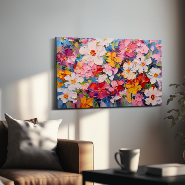 아트앤코 돈 들어오는 꽃 캔버스 그림 75x50cm 풍수지리 인테리어 대형 액자 아트앤코 돈 들어오는 꽃 캔버스 그림 75x50cm 풍수지리 인테리어 대형 액자