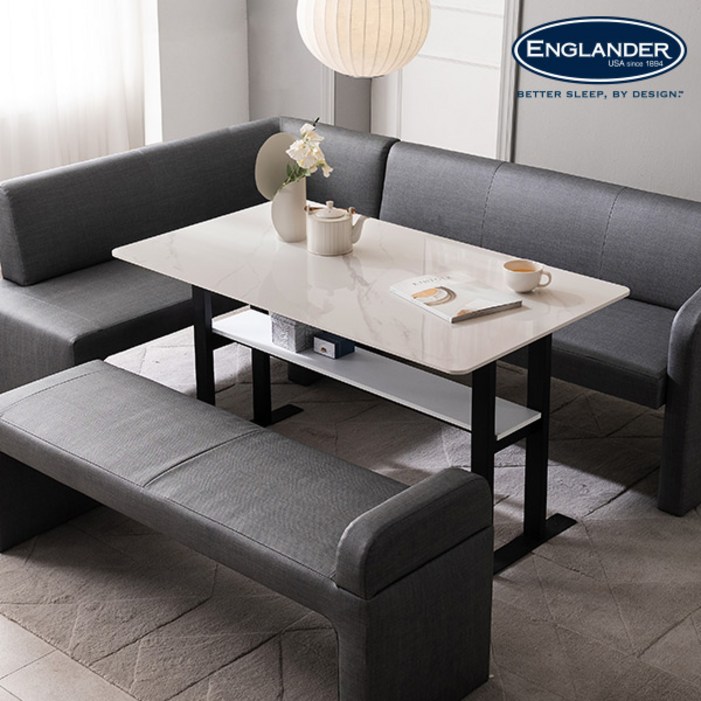 잉글랜더 케렌시아 통세라믹 4인용 리빙다이닝 식탁의자 미포함