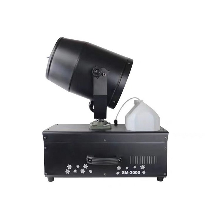 인공 눈 기계 스노우머신 대포 무대 소품 이벤트 연출