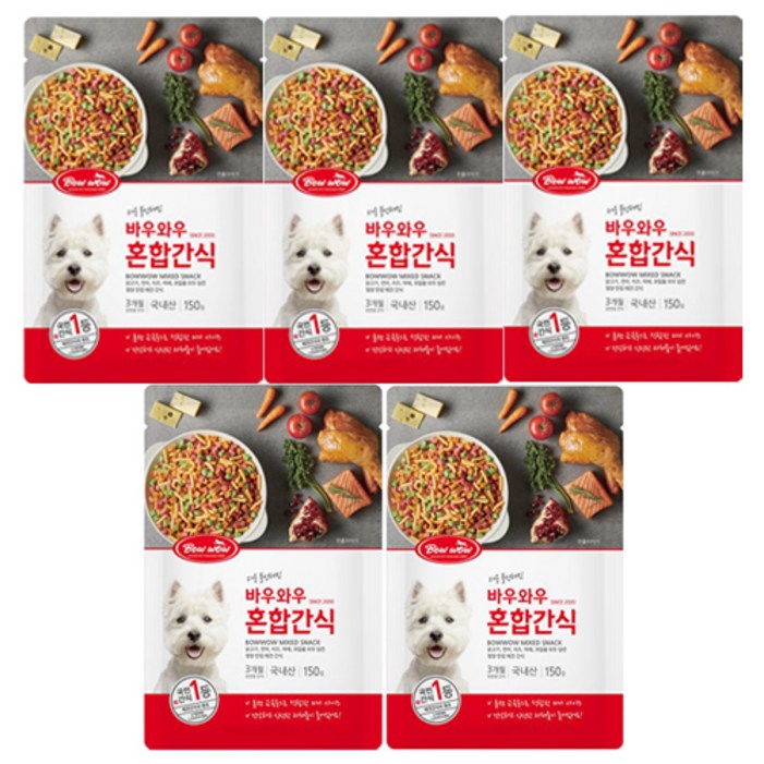바우와우 혼합 간식 150g