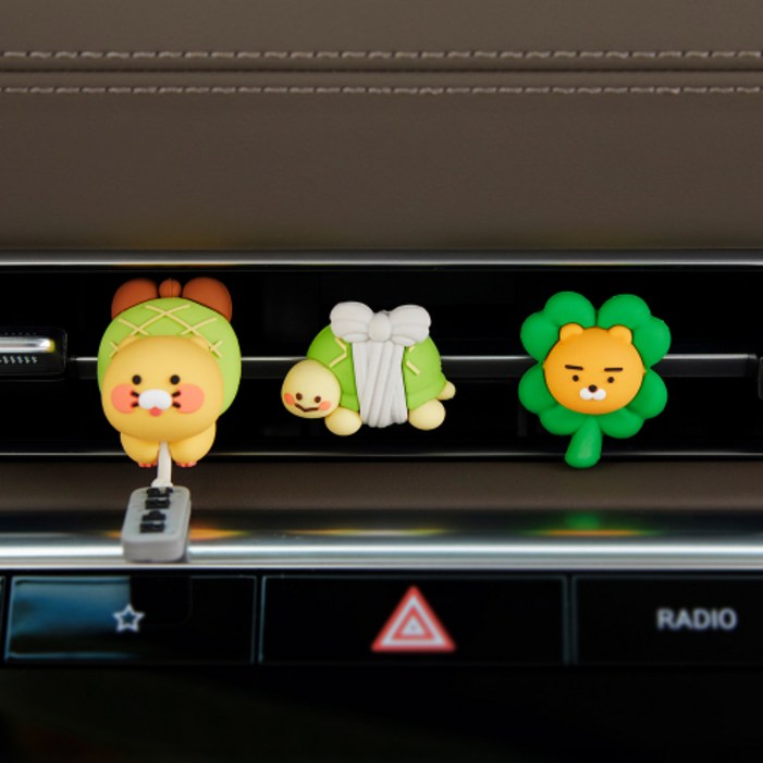 카카오프렌즈 행운만땅 송풍구 피규어춘식이