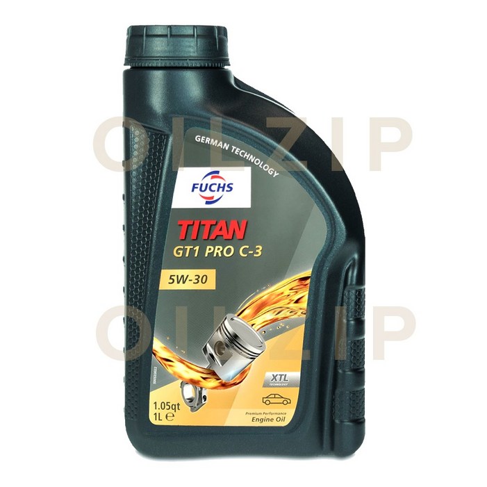 훅스타이탄 GT1 프로 C3 5W30 1리터 XTL BMW LL04 VW50400 VW50700 100합성엔진오일