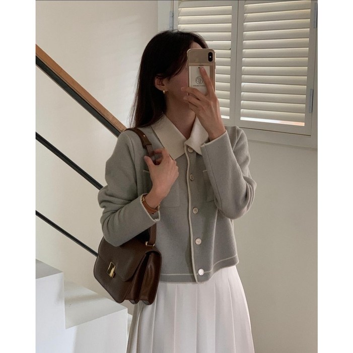 앤유브라운 간절기 가디건 배색 가디건 여성 가을 카라가디건 여성 결혼식 하객룩 3컬러 앤유브라운 간절기 가디건 배색 가디건 여성 가을 카라가디건 여성 결혼식 하객룩 3컬러