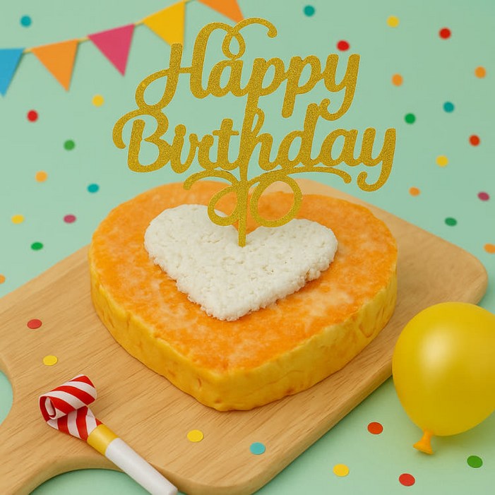 도기머기 강아지 케이크 연어 치즈 저알러지