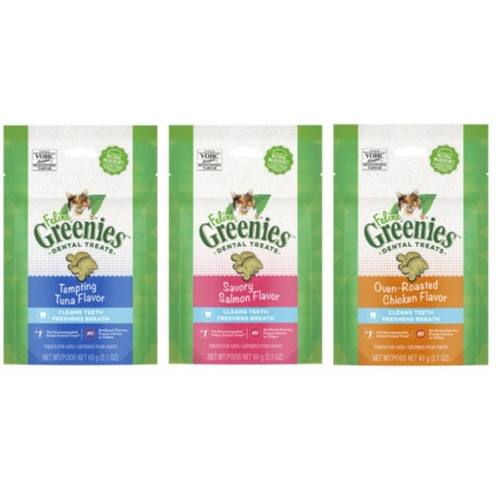 필라인 그리니즈 고양이 구강관리 간식